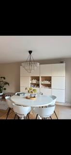 10x Deurtjes 60x64 cm  hoogglans wit besta ikea, Huis en Inrichting, Lampen | Hanglampen, Ophalen, Gebruikt, Kunststof, 50 tot 75 cm