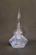 Vintage 'Hoya' Cut Glass Pagoda Perfume Bottle Japan - Retro, Antiek en Kunst, Antiek | Glas en Kristal, Ophalen of Verzenden