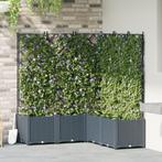 Tuinbak met Klimrek 5 stuks Lichtgrijs €120, Ophalen of Verzenden, Nieuw, Kunststof