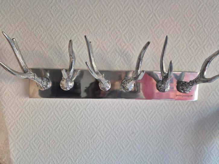 3 x Pols Potten Wandkapstok Gewei, Huis en Inrichting, Woonaccessoires | Kapstokken, Zo goed als nieuw, Wandkapstok, Minder dan 100 cm