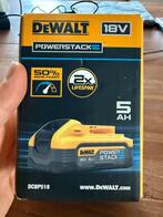DeWALT 5AH Powerstack accu nieuw!, Ophalen of Verzenden, Nieuw