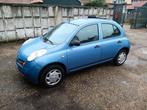 Nissan micra 1.2 5 deurs, Auto's, Nissan, 65 pk, 40 €/maand, Blauw, Handgeschakeld