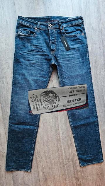 - NIEUWE - Diesel BUSTER W33 L32 = 33x32 - regular slim tape beschikbaar voor biedingen