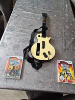 Nintendo Wii  guitar hero gitaar  met 2 guitar hero games, Spelcomputers en Games, Spelcomputers | Nintendo Consoles | Accessoires
