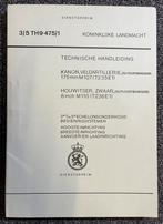 Technische Handleiding - M107 en M110, Verzamelen, Militaria | Algemeen, Nederland, Landmacht, Verzenden