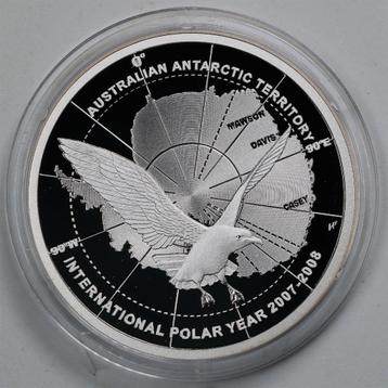 Australië 5 Dollar 2008, Polar Year, zilver Proof, zeldzaam beschikbaar voor biedingen
