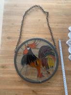 Glas in lood hanger Haan vintage, Ophalen of Verzenden, Zo goed als nieuw