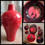 Set schalen in vorm van vaas Ming van Ibride rood, Ophalen of Verzenden, Zo goed als nieuw, Rond, Kunststof