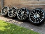 Orig Mercedes-Benz E-klasse AMG 20 inch velgen breedset, Auto-onderdelen, Banden en Velgen, Gebruikt, 275 mm, Banden en Velgen