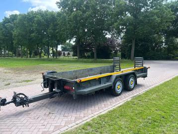 VELDHUIZEN Aanhanger dieplader 7.2 TON LUCHTREMMEN beschikbaar voor biedingen