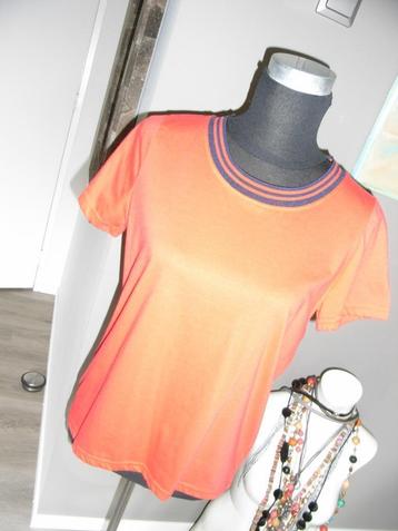 ALS NIEUW! rood shirt/top korte mouw INTOWN mt 38/40 beschikbaar voor biedingen