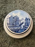 Delfts Blauw Schaaltje met Deksel - Amsterdam, Ophalen of Verzenden