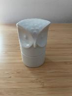 Wit Arzberg uil ringdoosje, Ophalen of Verzenden, Zo goed als nieuw, Dier