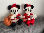 Mooie grote kerst Disney knuffels van Mickey en Minnie Mouse, Ophalen of Verzenden, Mickey Mouse, Knuffel