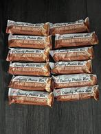 Crunchy protein bar peanut bitter crunch 12 stuks nieuw, Ophalen of Verzenden