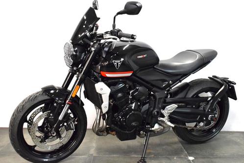 TRIUMPH TRIDENT 660 (bj 2021) ABS verlaagd zwart, Motoren, Motoren | Triumph, Bedrijf, Naked bike, 12 t/m 35 kW, 3 cilinders