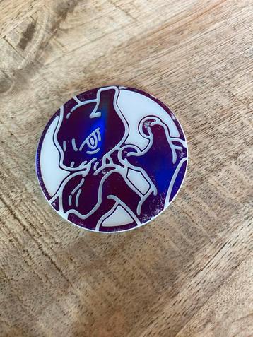 Mewtwo Pokémon Munt Foil - Zeldzaam! beschikbaar voor biedingen