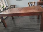 Doorleefde stevige vintage eettafel 180 x 90 x 78, Huis en Inrichting, Tafels | Eettafels, Ophalen, Gebruikt, Doorleefd vintage brocante