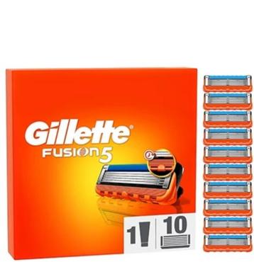 GILLETTE FUSION5 SCHEERMESJES 10 stuks beschikbaar voor biedingen
