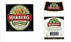 Bieretiket Herberg Pilsener Bier - Phoenix Brouwerij Breda, Ophalen of Verzenden, Gebruikt, Overige typen, Overige merken