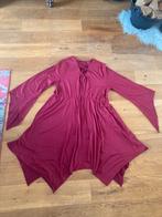 Rood roze jurk 4XL, pixi hippie stijl, Nieuw, Ophalen of Verzenden, Maat 46/48 (XL) of groter, Rood