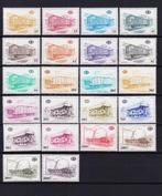 België Spoorwegzegels 1980 TR433/454 **, Ophalen, Postfris, Treinen, Postfris