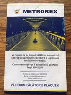 Plattegrond Metro 2013  Roemenië plus entree tickets, Verzamelen, Gebruikt, Ophalen of Verzenden