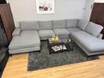 GRATIS LEVERING Tijdloze “Montél Monza” Lichtgrijze U-Bank, Sofapointnl@gmail.com, 300 cm of meer, Ophalen of Verzenden, Zo goed als nieuw