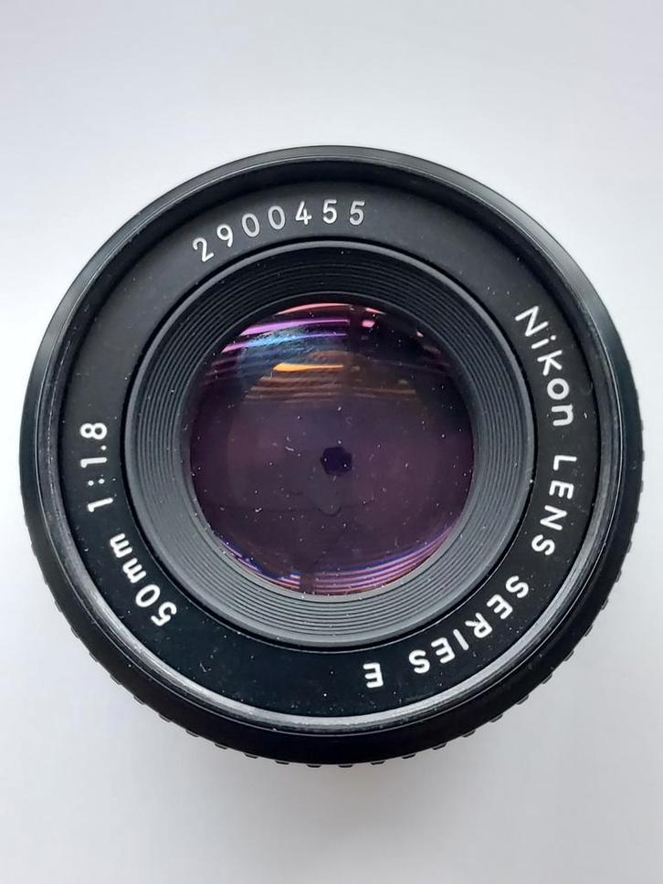 Nikon Lens Series E 50mm f/1.8, Audio, Tv en Foto, Fotografie | Lenzen en Objectieven, Gebruikt, Standaardlens, Ophalen of Verzenden