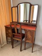 Antieke kaptafel, Huis en Inrichting, Tafels | Kaptafels, Ophalen, Gebruikt, Hout, 100 tot 150 cm