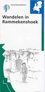G9 Plattegrond Wandelgids Wandelen in Rammekenshoek Zeeland, Boeken, 2000 tot heden, Ophalen of Verzenden, Nederland, Landkaart