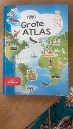 Mijn grote atlas met stickers, Ophalen of Verzenden, Zo goed als nieuw, Non-fictie