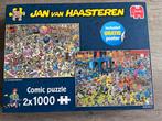 Jan van Haasteren puzzels (2x 1000 stukjes), Ophalen of Verzenden, 500 t/m 1500 stukjes, Legpuzzel, Zo goed als nieuw