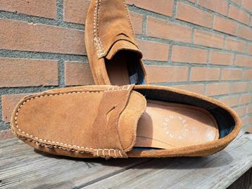 **  Mooie Nelson leer/suède heren loafers maat 43 beschikbaar voor biedingen