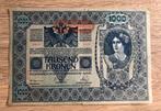 1000 kronen 1902, Oostenrijk-Hongarije., Postzegels en Munten, Verzenden, Hongarije, Los biljet