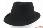 Vintage gleufhoed Trilby Mayser-Milz Consul zwart wolvilt 56, Kleding | Heren, Hoeden en Petten, Mayser-Milz Consul, Hoed, Ophalen of Verzenden