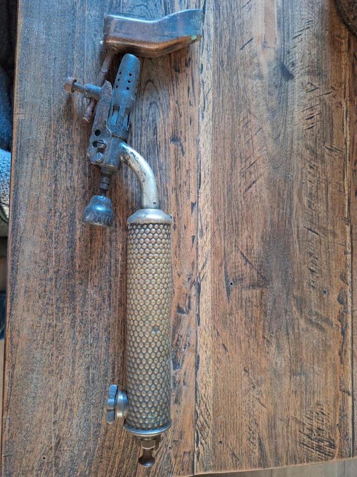 Vintage Soldeerbout / Brander - Koper & Messing, Antiek en Kunst, Antiek | Gereedschap en Instrumenten, Ophalen