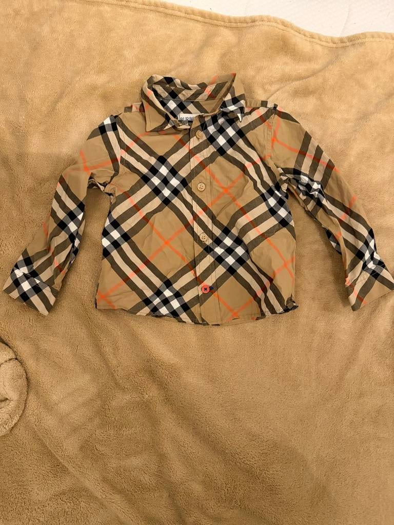 Burberry Baby Blouse - Maat 12 Maanden, Kinderen en Baby's, Ophalen, Zo goed als nieuw, Jongetje of Meisje