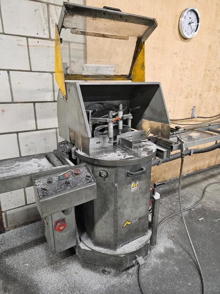 EMMEGI 400 SCA P zaagmachine, Doe-het-zelf en Verbouw, Gereedschap | Zaagmachines, Gebruikt, Afkortzaag, 1200 watt of meer, 70 mm of meer