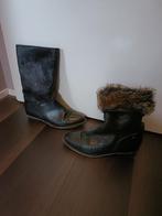 Vintage leren laarsjes zwart 41, Kleding | Dames, Schoenen, Ophalen of Verzenden, Zo goed als nieuw, Zwart