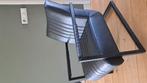 Stoel, kunstleder, stalen frame, Huis en Inrichting, Ophalen, Gebruikt