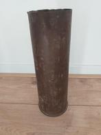 Zeldzame vroege Britse 25 ponder Mk II messing huls uit 1940, Ophalen of Verzenden, Landmacht, Engeland, Hulzen of Bodemvondsten