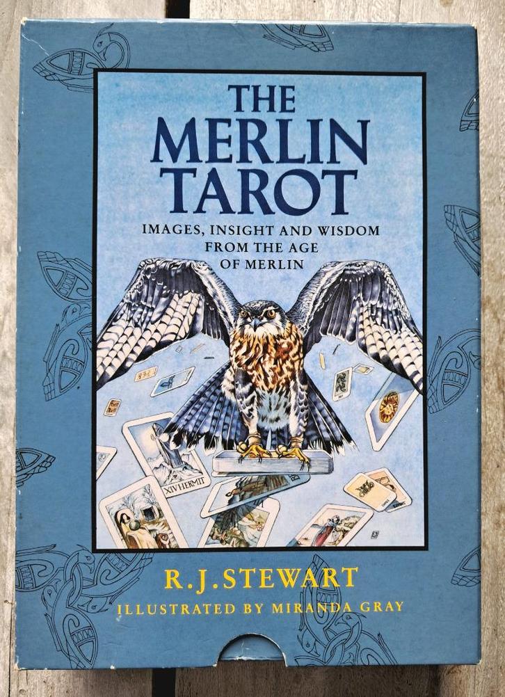Tarotkaarten 'The Merlin Tarot'  PRIJS VERLAAGD!, Boeken, Esoterie en Spiritualiteit, Zo goed als nieuw, Overige typen, Tarot of Kaarten leggen