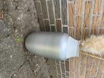 vazen met pluimen 2 stuks vaas met pluim decortatie, Overige materialen, Gebruikt, 50 tot 75 cm, Wit