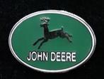 John Deere- groen met witte letters speld, Verzamelen, Speldjes, Pins en Buttons, Verzenden, Nieuw, Transport, Speldje of Pin