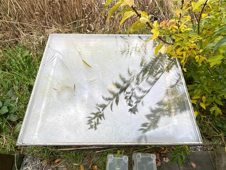 Triple glas / HR+++ ruit Afmetingen: 97,2 × 81,2 × 4,0 cm, Doe-het-zelf en Verbouw, Glas en Ramen, Gebruikt, Gevelraam of Ruit