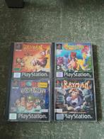 Ps1 Raymann / Raymann rush /worms worldparty en dinomaster, Spelcomputers en Games, 3 spelers of meer, Ophalen of Verzenden, Zo goed als nieuw