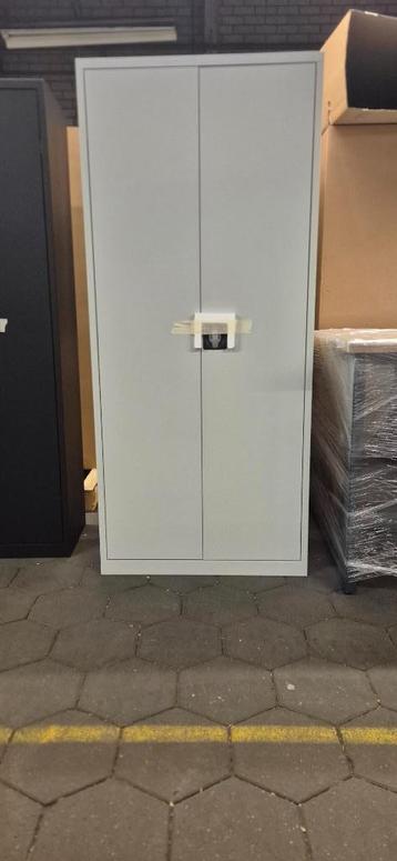Archiefkast kast kantoorkast nieuw in doos grijs 180 hoog beschikbaar voor biedingen