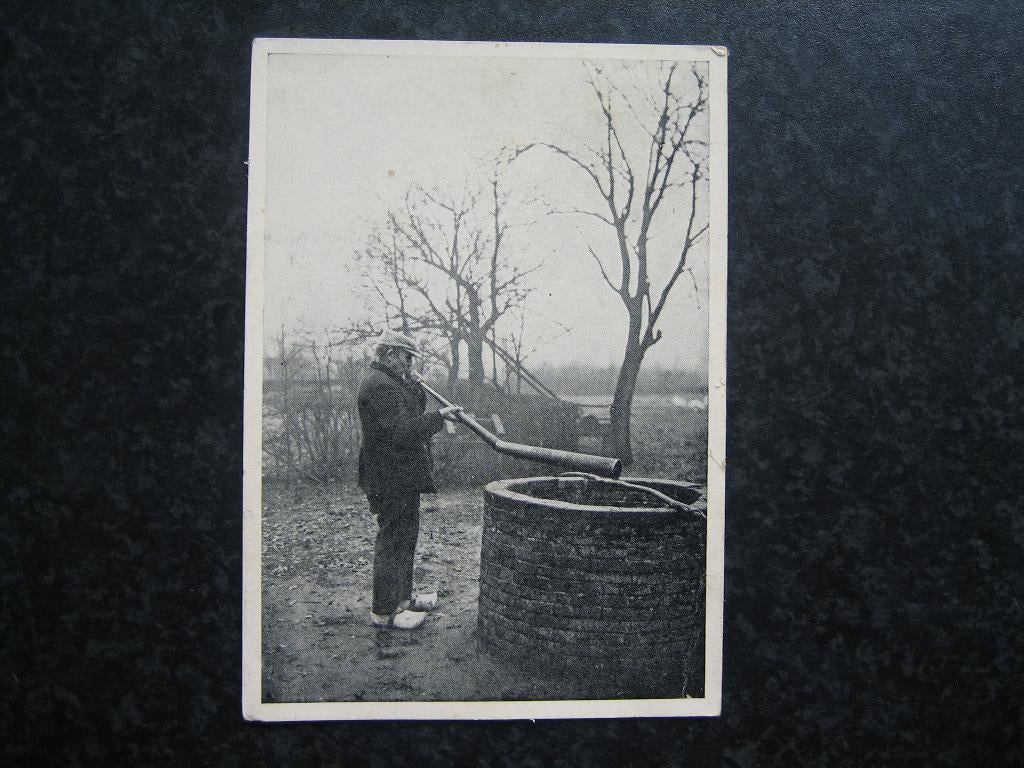 TWENTE Midwinterhoorn blazen D Grootformaat 1950, Verzamelen, Ophalen of Verzenden, 1940 tot 1960, Overijssel