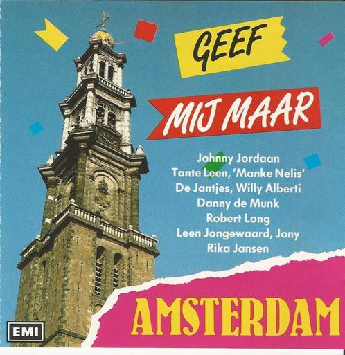 Geef mij maar Amsterdam oa. Rika Jansen,Alberti,Jony = 1,99, Cd's en Dvd's, Cd's | Verzamelalbums, Zo goed als nieuw, Nederlandstalig